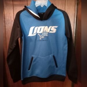 NFL Lion's Hoodie Size Small